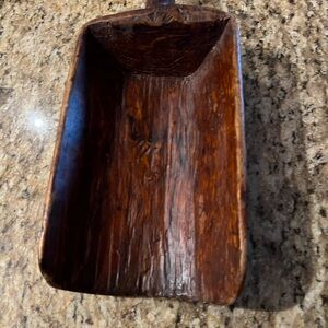 Rustic Wooden Scoop